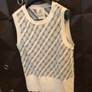 Knit vest.  Exclusive Brooks Brothers
